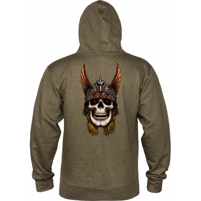 POWELL PERALTA ANDERSON SKULL HOOD Army Heather