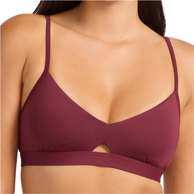 Seafolly Дамско бикини горнище Seafolly Women's Collective Hybrid Bralette Bikini top - Dark Burgundy - размер 40 (EU) (150-2113-1414)