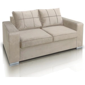 Bogdan Furniture I Канапе двойка Мебели Богдан Mod Blazer, 155/92/70, бежов