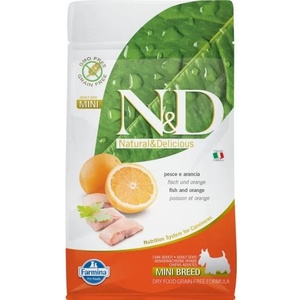 N&D Grain Free Adult Mini Fish & Orange 7 kg