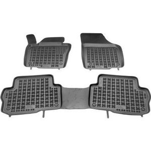  Гумени стелки за Volkswagen Sharan II (2010-2022) / Seat Alhambra (2010-2020) - 5 seats (front, middle) - тип…