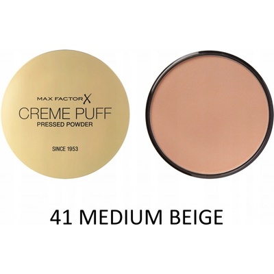 Max Factor Creme Puff Pressed Powder Medium Beige 14 g