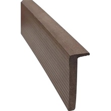 Ukončovací profil WPC L Palisander 12 x 58 x 2000 mm