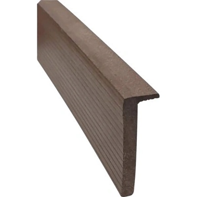 Ukončovací profil WPC L Palisander 12 x 58 x 2000 mm