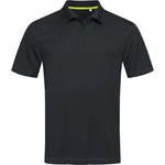 Stedman mesh polo st8450 / Мъжка спортна поло тениска - черна xxl (st8450bloxxl)