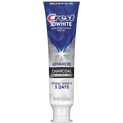 Crest 3D White ADVANCED CHARCOAL s čiernym uhlím 93 g