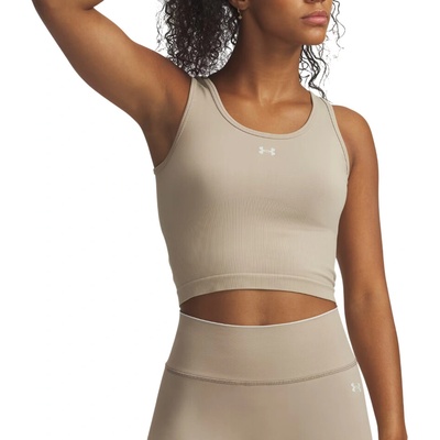 Under Armour UA Vanish Seamless Tank hnedá