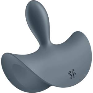 Satisfyer - анален вибратор за начинаещи - с вибрация - сив