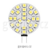 Whitenergy Led žárovka G4 21 SMD 3528 1W 12V studená bílá