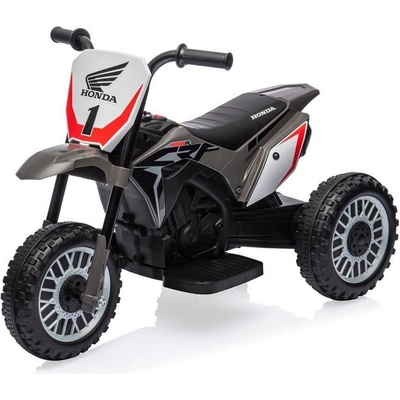 Elektrický motocykel Baby Mix Honda CRF 450R šedá