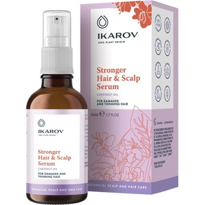 IKAROV Заздравяващ серум за коса и скалп, с масло от кестен, 50 ml - ozone