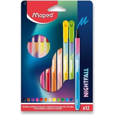 Maped Color'Peps Deco Nightfall 12 barev 844400