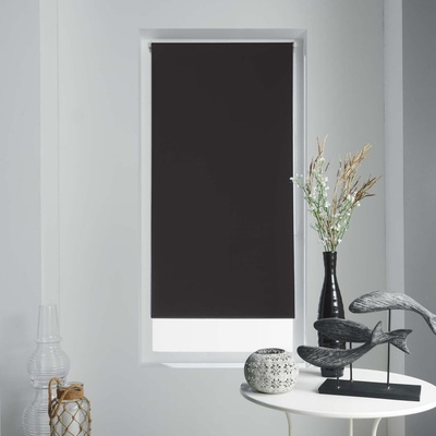 Douceur d'intérieur Černá textilní roleta 90x180 cm Occult