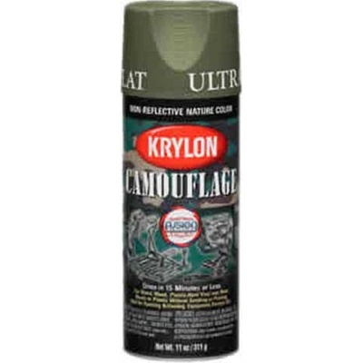 Krylon Maskovací barva Krylon Camouflage ve spreji, zelená