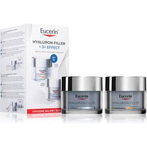 Eucerin Hyaluron-Filler + 3x Effect крем за лице против бръчки изгодна опаковка