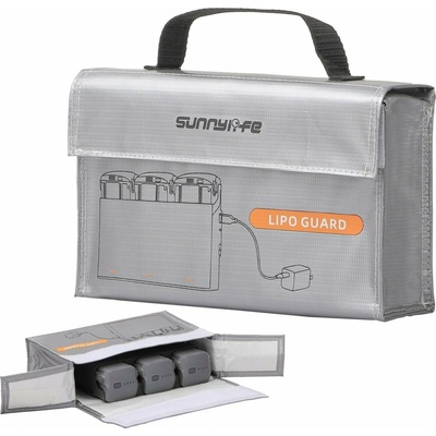 SunnyLife Pouzdro pro 3x nabíječku baterií pro DJI Mini 4k / Air 3 / Avata 2 / DC830-s