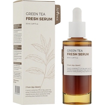 ISNTREE Green Tea Fresh Serum освежаващ серум за лице със зелен чай унисекс 50 мл