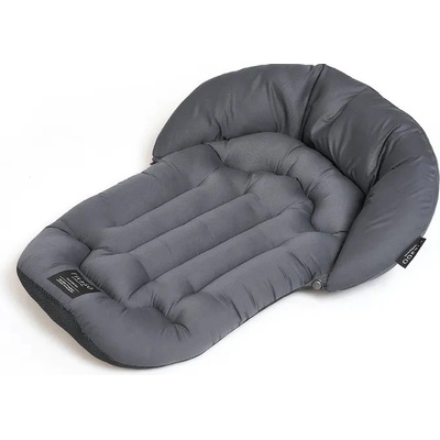 FIKAGO Měkká podložka s polštářkem Mushroom Grey M