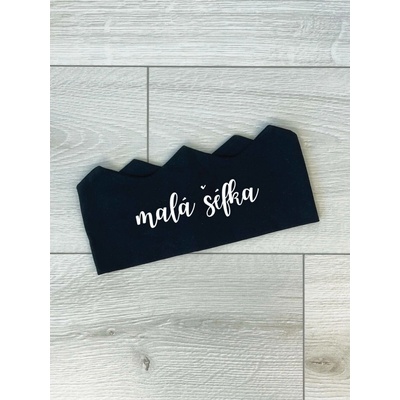VSB KIDS malá šéfka čierna