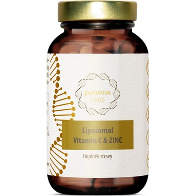 Puravia LABS Liposomální vitamín C PREMIUM 60 kapslí
