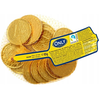 Only Čokoládové zlaté mince v síťce 85 g – Sleviste.cz