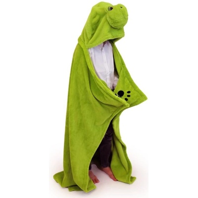 Cozy Noxxiez Hřejivá deka s kapucí Želva