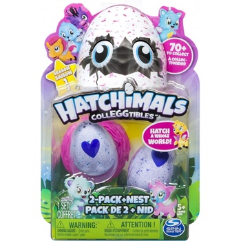 Spin Master Hatchimals sběratelská zvířátka ve vajíčku dvojbalení S1