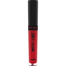 Miss Sporty Matte to Last 24h Lip Cream tekutá rtěnka 300 Vivid Red 3,7 ml