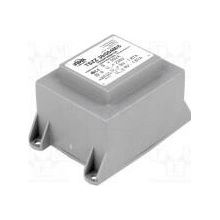 Transformátor zalévaný 30VA 230VAC 9V 9V 1,66A 1,66A PCB