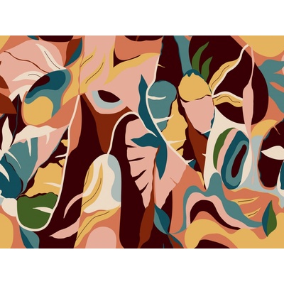 Vliesový panel na zeď 688160 Tropical house 3 x 4 m