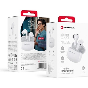 Forcell F-Audio Clear Sound TWS white Слушалки