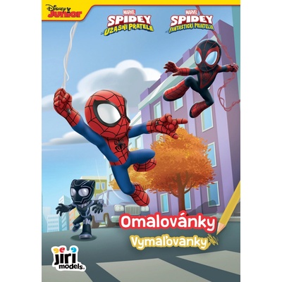 JiriModels Omaľovánky A5 spidey