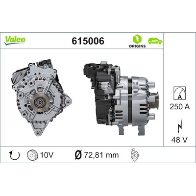 Generátor startéru VALEO 615006