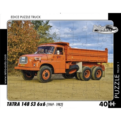 RETRO-AUTA TRUCK č.1 Tatra 148 S3 6x6 1969-1982 40 dielov