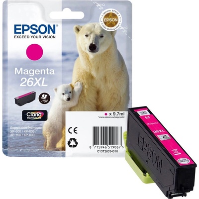 Epson 26XL Magenta - originálny