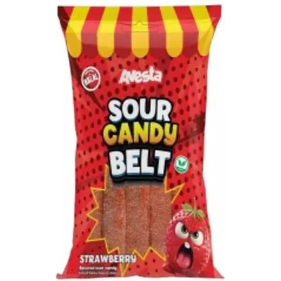 Avesta želé sour candy belt strawberry 12 x 70 g