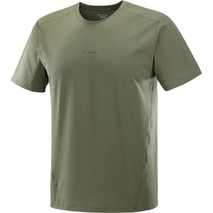 Salomon Trackline SS Tee Размер: M / Цвят: черен