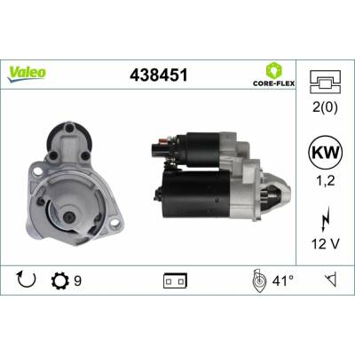 Štartér VALEO 438451