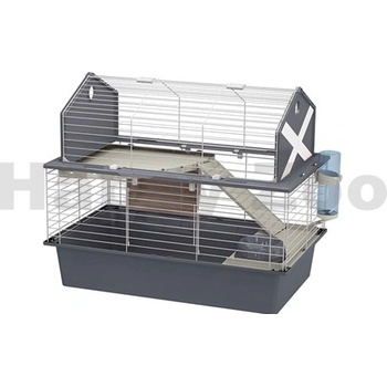 Ferplast Klec BARN 80 pro hlodavce šedá 78 x 48 x 65 cm