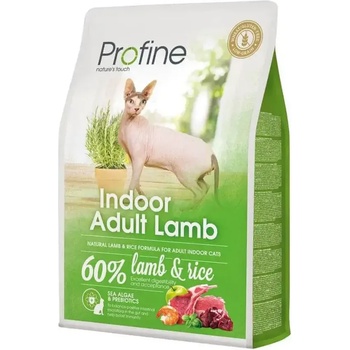 Profine Храна за котки живеещи предимно вътре в дома Profine 2 кг (PROFINE CAT INDOOR ADULT LAMB)