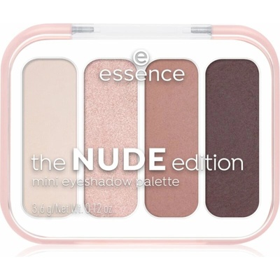 essence The Nude Edition paletka očních stínů mini 3,6 g – Hledejceny.cz