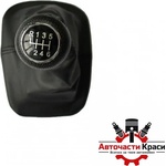 Paolo Топка за скоростен лост с маншон съвместима с VW Golf V с 6 скорости - Black (58067) - avtochastikrasi