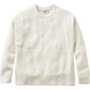 Passenger Дамски пуловер Passenger Women's Cove 2.0 Organic Cotton Knitted Jumper - Off White - размер L (117-3398-0114)