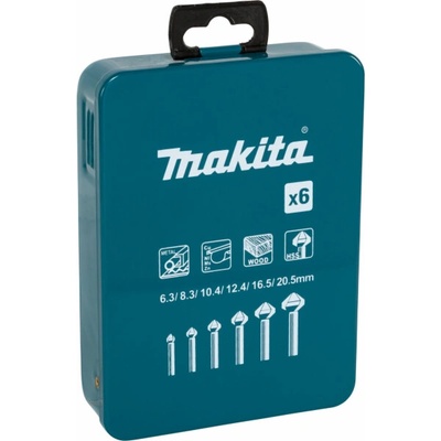 Makita Countersink Set 6 pcs HSS
