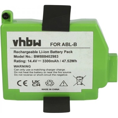 VHBW Батерия за iRobot Roomba S9 / S9+, Li-Ion, 4400 mAh (889000884)