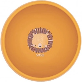 Sassi Силиконова купичка за хранене с вакуум Sassi - Лъвче (SSSI0726)