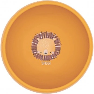 Sassi Силиконова купичка за хранене с вакуум Sassi - Лъвче (SSSI0726)