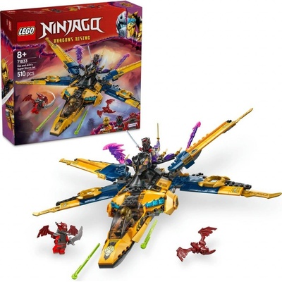 LEGO® NINJAGO® 71833 Rasovo a Arinovo superbúrkové lietadlo