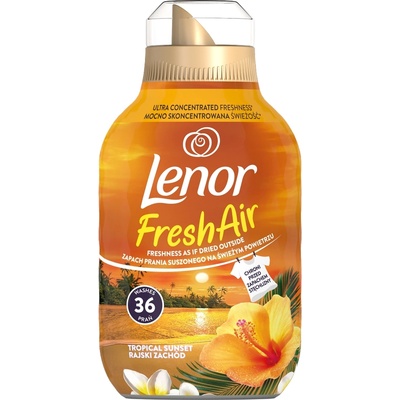 Lenor Омекотител за тъкани Lenor Fresh Tropical Sunset 504 мл/36 бр