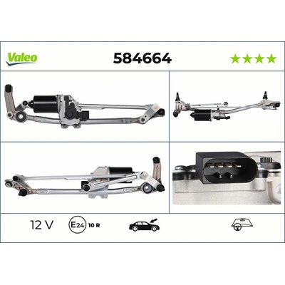 Systém čistenia skiel VALEO 584664